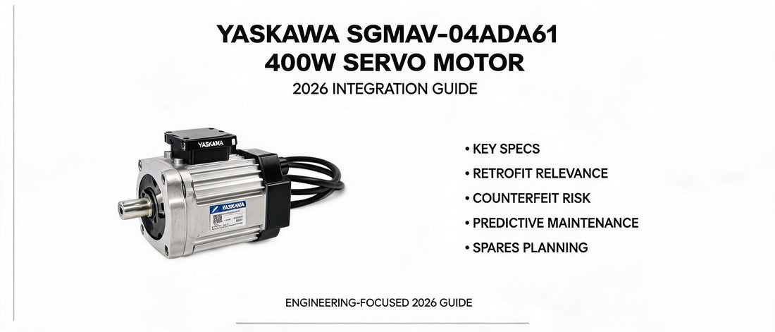 Yaskawa SGMAV-04ADA61 400W Servo Motor - 2026 Integration Guide