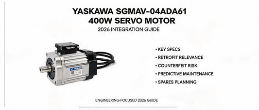 Yaskawa SGMAV-04ADA61 400W Servo Motor - 2026 Integration Guide