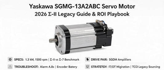 Yaskawa SGMG-13A2ABC Servo Motor: 2026 Σ-II Legacy Guide & ROI Playbook