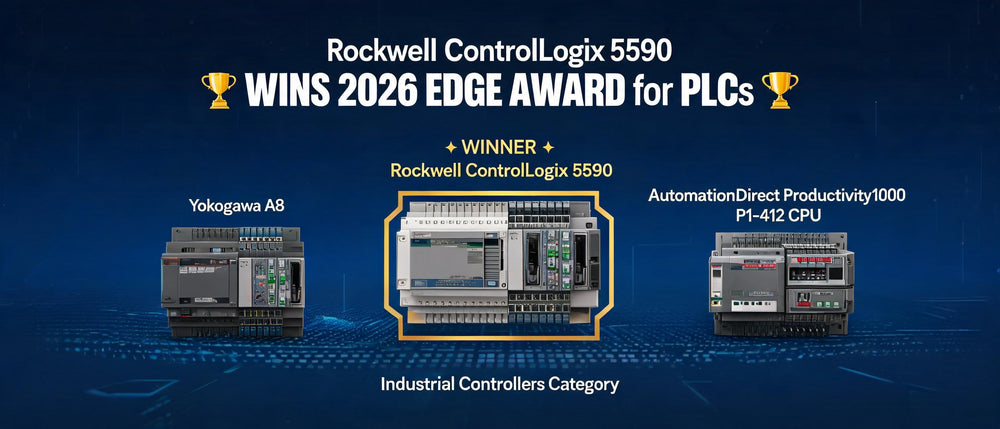 Rockwell ControlLogix 5590 Wins 2026 EDGE Award for PLCs