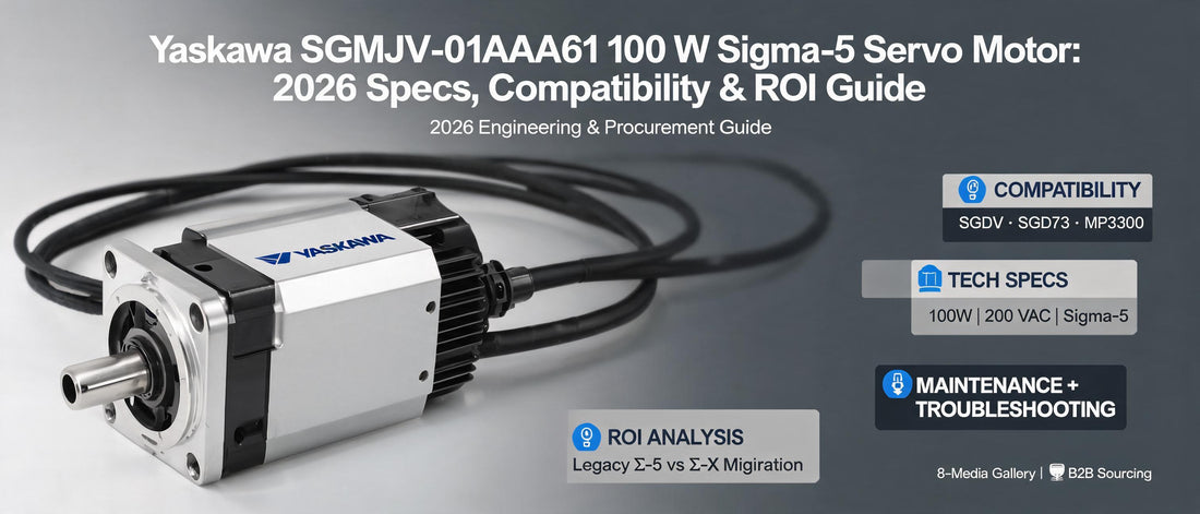 Yaskawa SGMJV-01AAA61 100 W Sigma-5 Servo Motor: 2026 Specs, Compatibility & ROI Guide