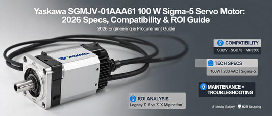 Yaskawa SGMJV-01AAA61 100 W Sigma-5 Servo Motor: 2026 Specs, Compatibility & ROI Guide