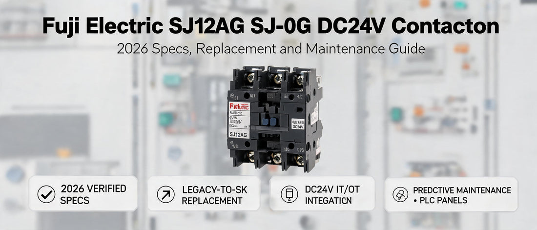 Fuji Electric SJ12AG SJ-0G DC24V Contactor: 2026 Specs, Replacement and Maintenance Guide