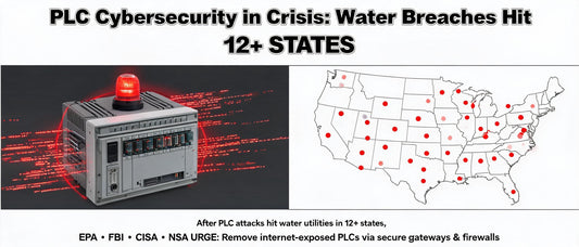 PLC Cybersecurity in Crisis: Water Breaches Hit 12+ States