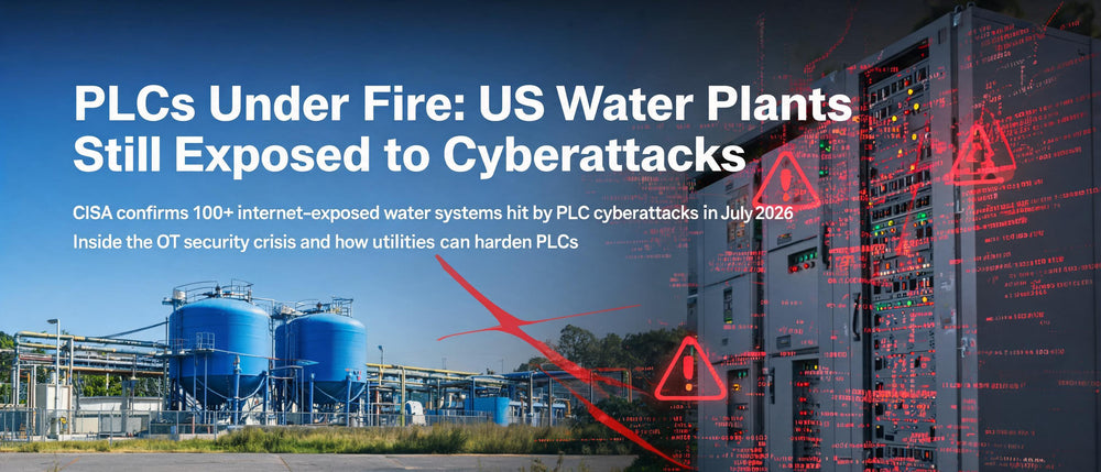 PLCs Under Fire: US Water Plants Still Exposed to Cyberattacks