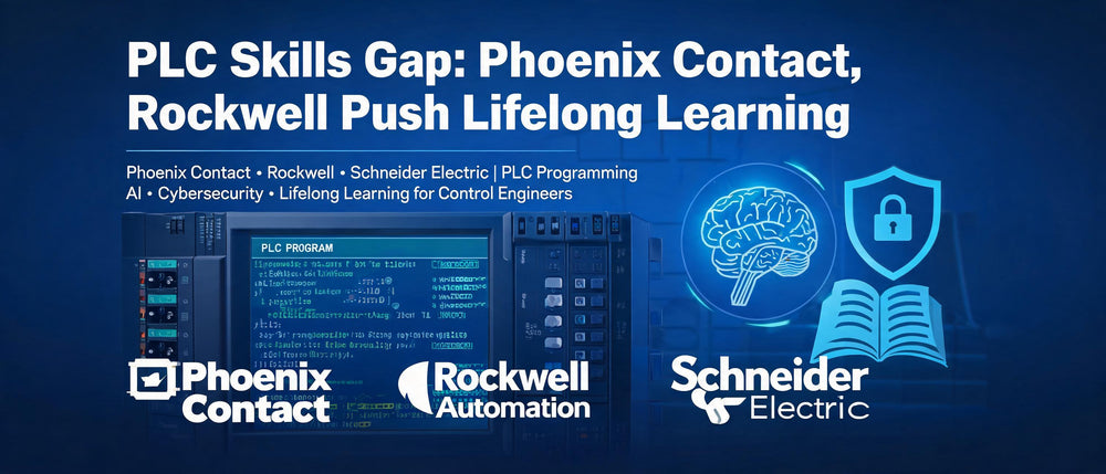 PLC Skills Gap: Phoenix Contact, Rockwell Push Lifelong Learning