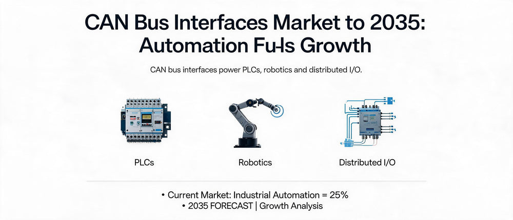 CAN Bus Interfaces Market to 2035: Automation Fuels Growth