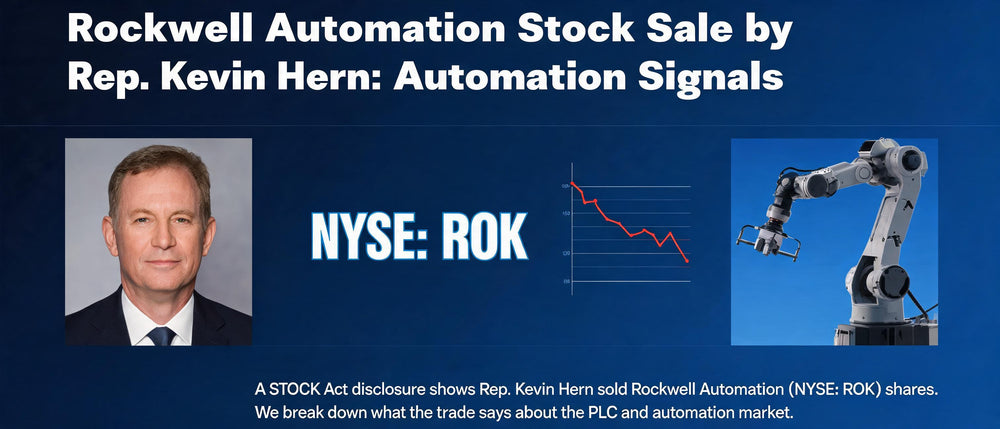 Rockwell Automation Stock Sale by Rep. Kevin Hern: Automation Signals