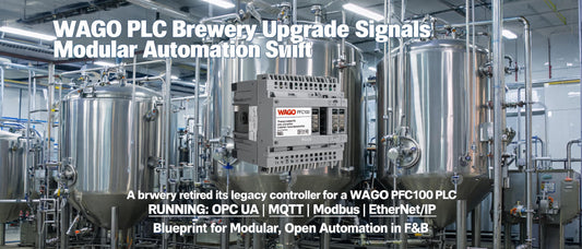 WAGO PLC Brewery Upgrade Signals Modular Automation Shift