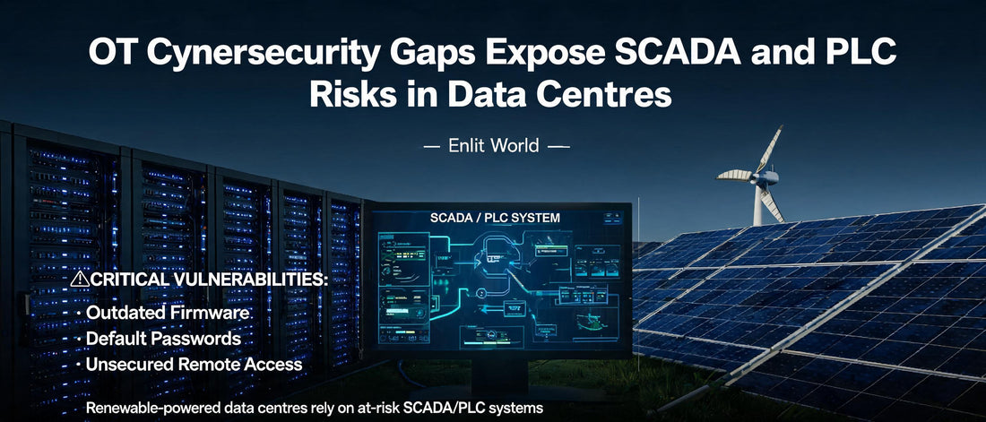 OT Cybersecurity Gaps Expose SCADA and PLC Risks in Data Centres