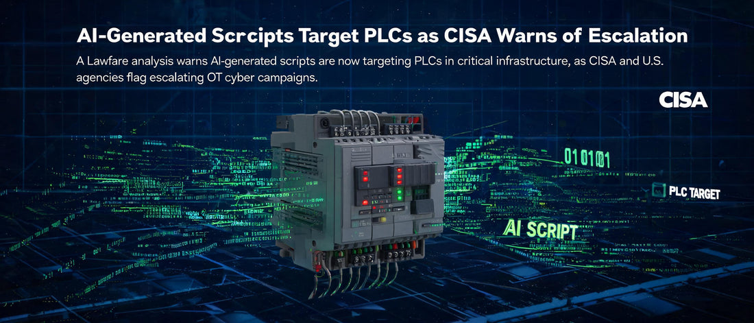 AI-Generated Scripts Target PLCs as CISA Warns of Escalation