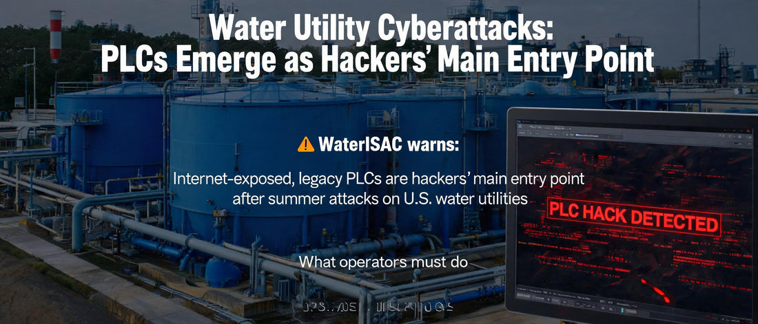 Water Utility Cyberattacks: PLCs Emerge as Hackers' Main Entry Point