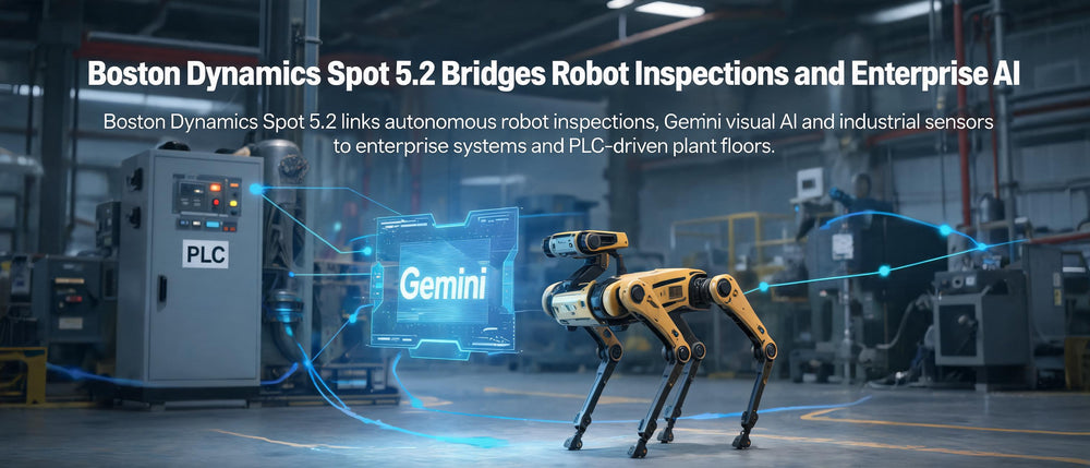 Boston Dynamics Spot 5.2 Bridges Robot Inspections and Enterprise AI