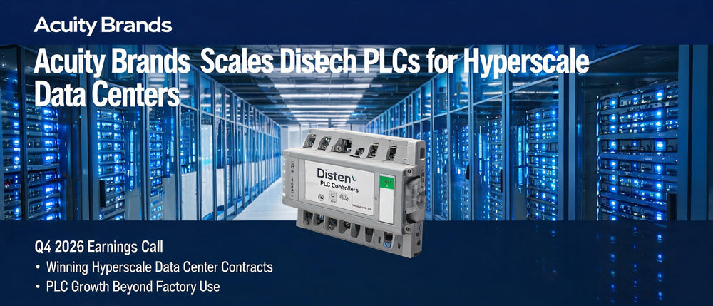 Acuity Brands Scales Distech PLCs for Hyperscale Data Centers