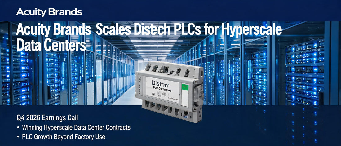 Acuity Brands Scales Distech PLCs for Hyperscale Data Centers