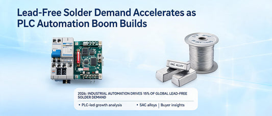 Lead-Free Solder Demand Accelerates as PLC Automation Boom Builds