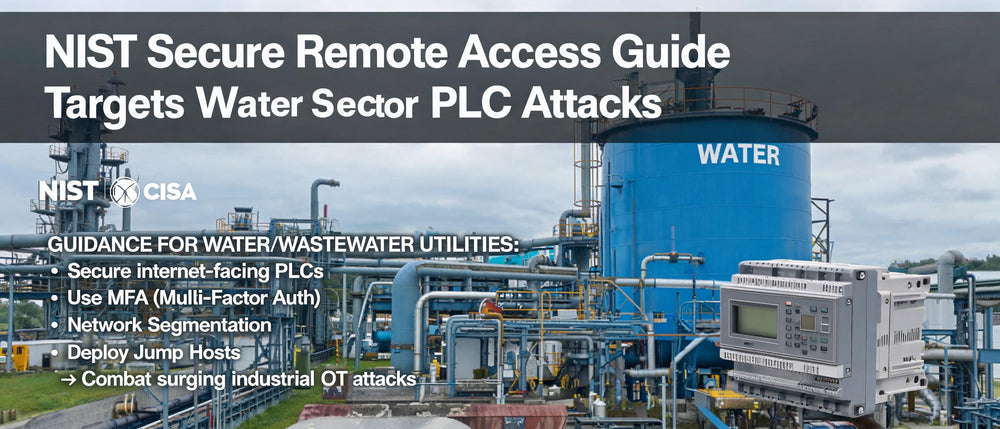 NIST Secure Remote Access Guide Targets Water Sector PLC Attacks
