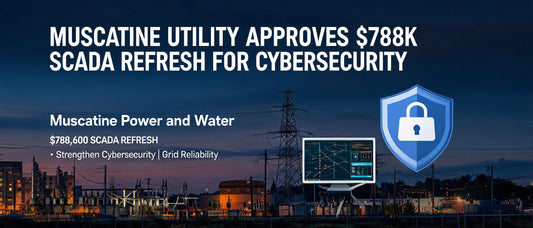 Muscatine Utility Approves $788K SCADA Refresh for Cybersecurity