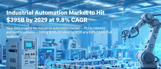 Industrial Automation Market to Hit $395B by 2029 at 9.8% CAGR