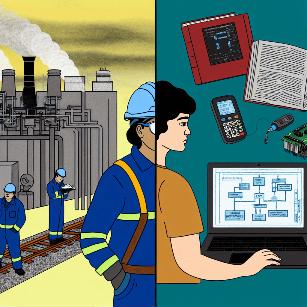 Which one has more development prospects, working in a power plant or ...