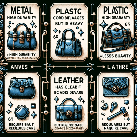 Share the advantages and disadvantages of various materials for bag hardware accessories