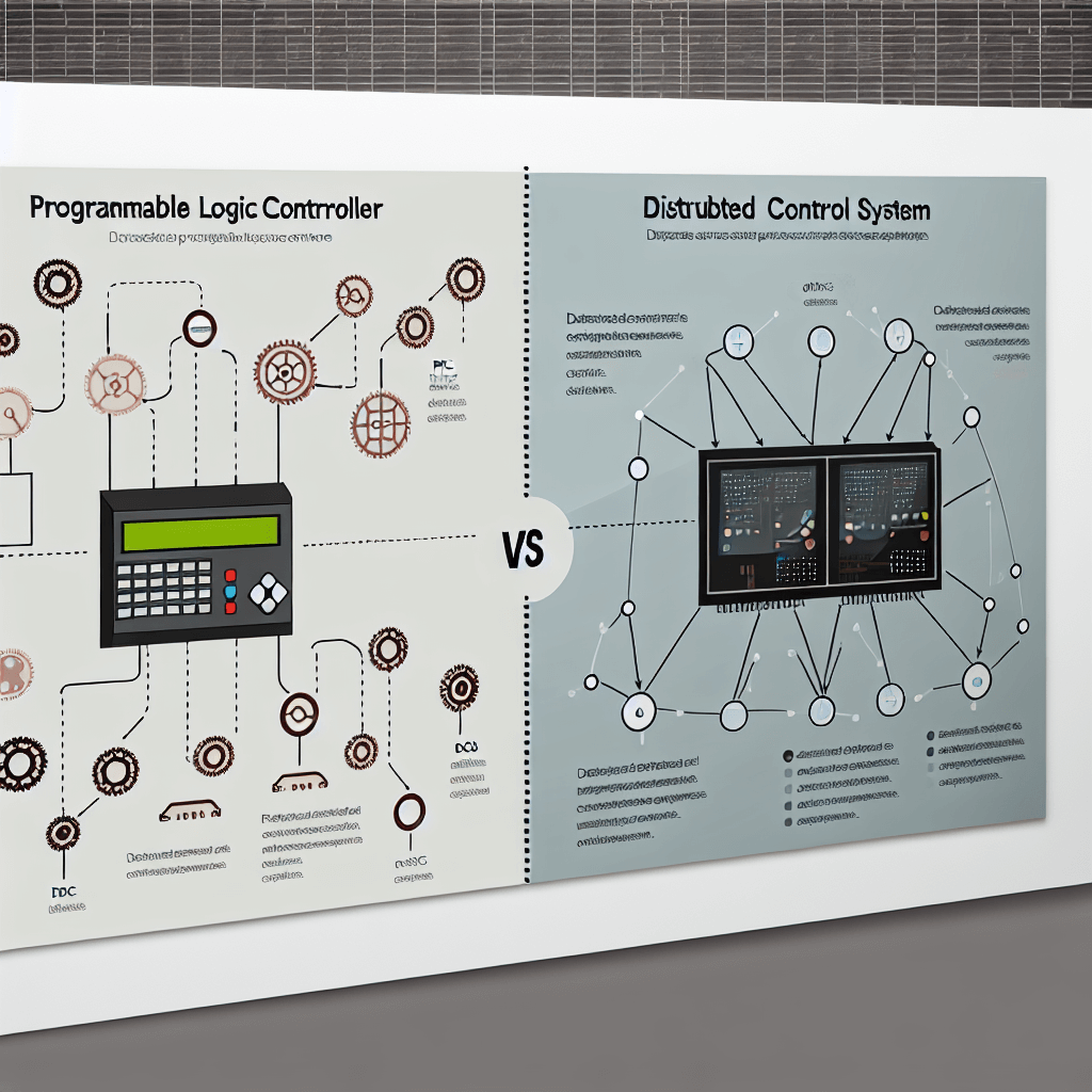 What are the differences between PLC and DCS?