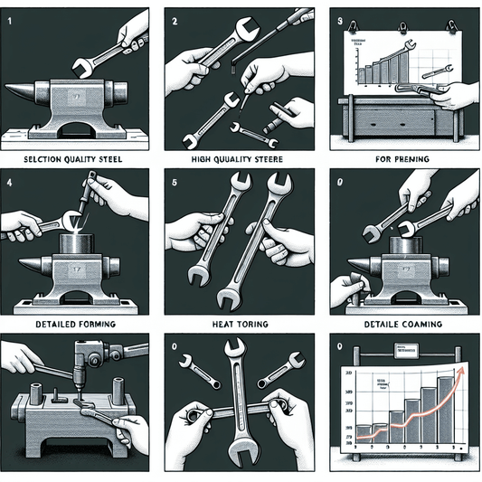 How a wrench is made, you may not have seen it after using it for more than ten years