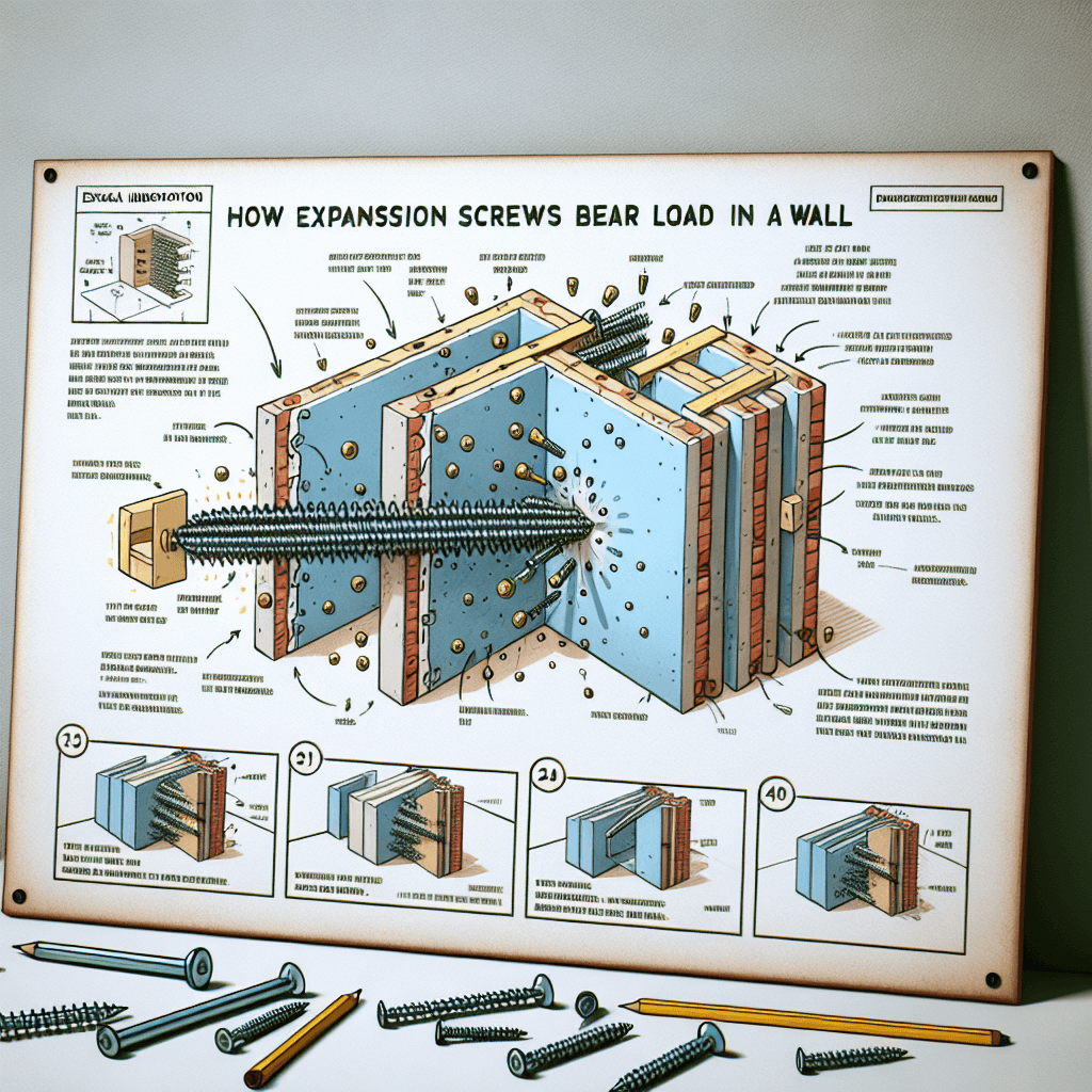 How do expansion screws bear load in the wall? Principles of animation demonstration, years of doubts solved