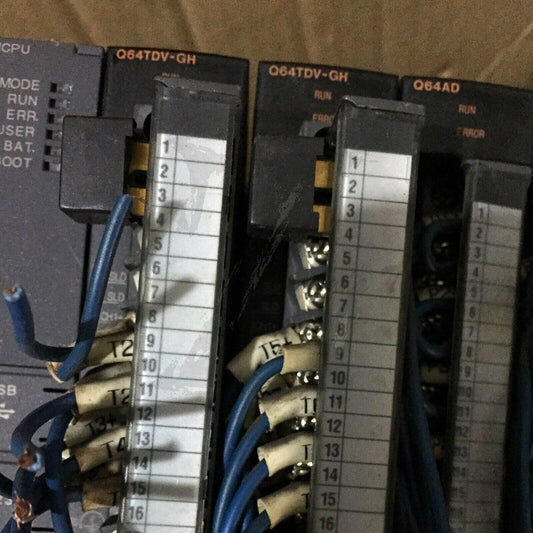 1 pc Used Mitsubishi Q series Q64TDV-GH Tested It in good condition - MITSUBISHI