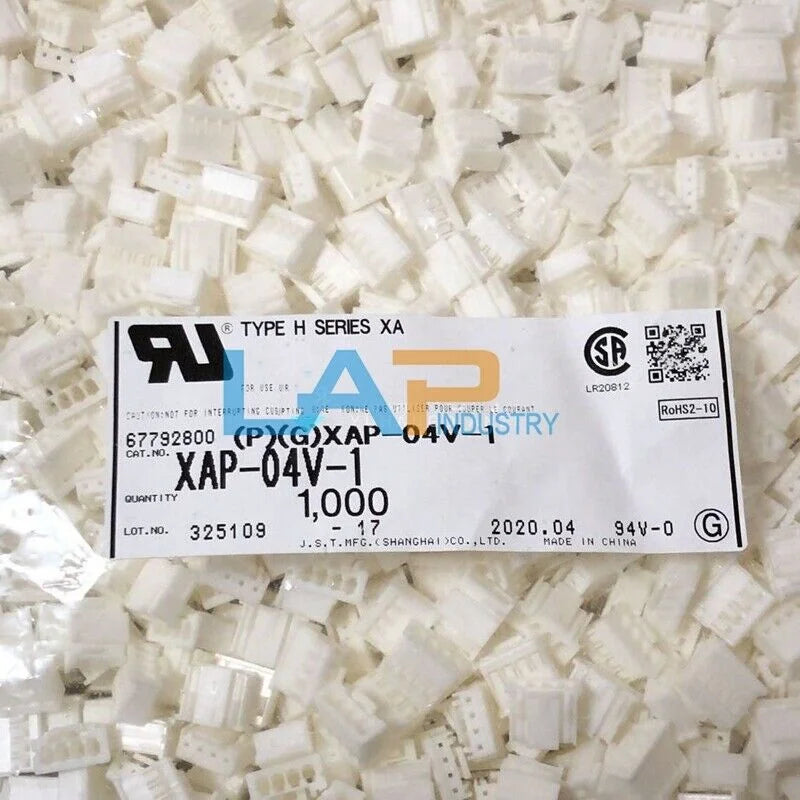 1000Pcs XAP-04V-1 Connector Terminal Shell 4P 2.5mm Spacing - KOEED [1]