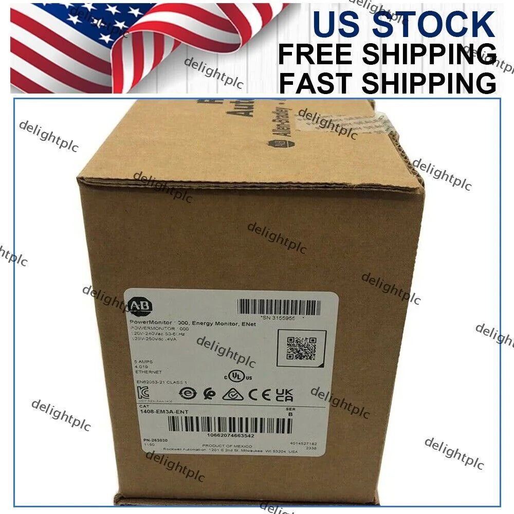 1000W PowerMonitor EM3 1408-EM3A-ENT 1000VAC Serial Ether AB1408EM3AENT - ALLEN BRADLEY [1]