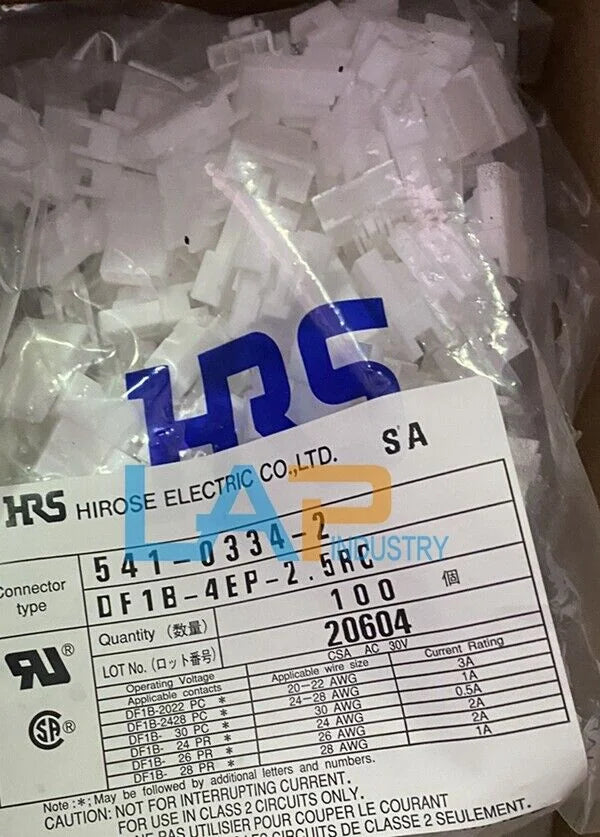 100PCS NEW DF1B-4EP-2.5RC 4Pin Plastic Shell Connector - KOEED [1]