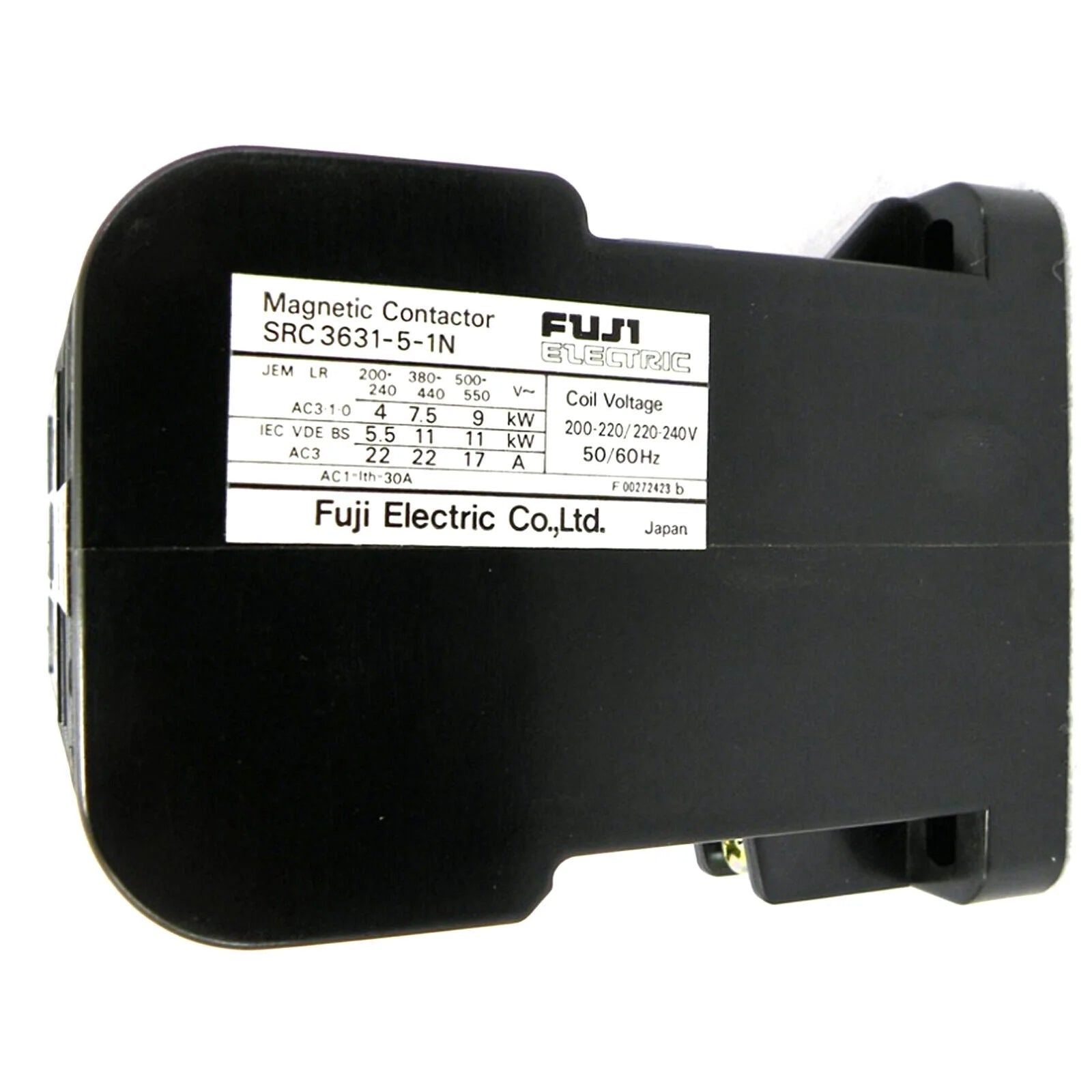 100-110VAC Magnetic Contactor - Fuji Electric SRC3631-5-1N - FUJI ELECTRIC [2]