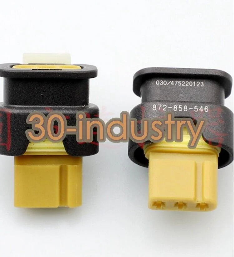 100 Pack 872-858-546 Waterproof 3 Pin Connector Plug - OMRON [1]