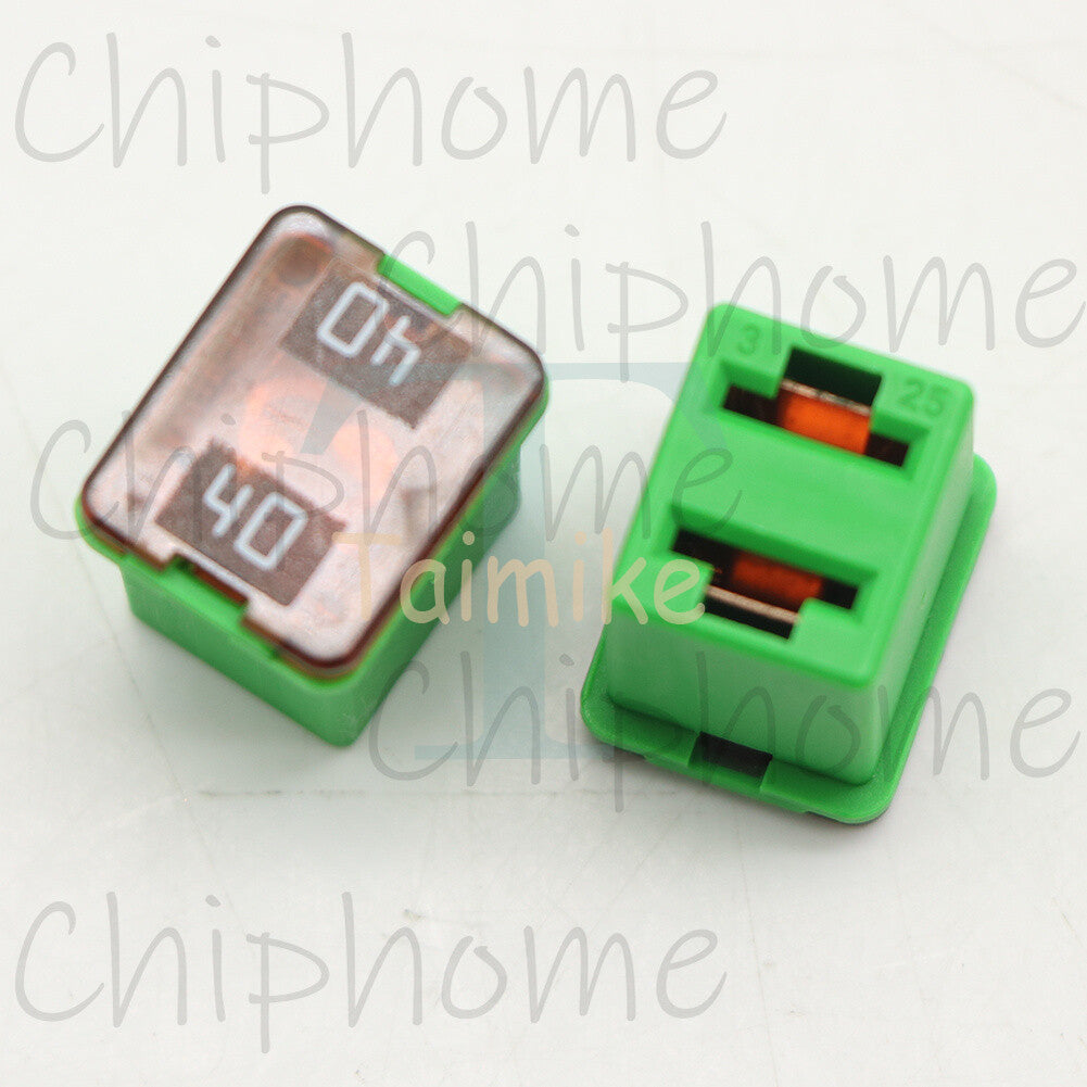 5PCS 0895040 Littelfuse 895 Square Car Fuse 40A 58V JCASE Cartridge Fuses