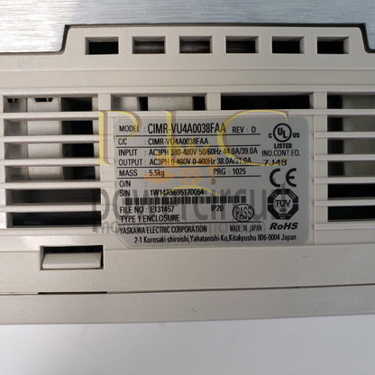 Yaskawa V1000 CIMR-VU4A0038FAA 1PCS