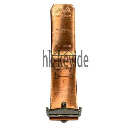 Danfoss 068Z3403 1/4 - 5.5TR Expansion Valve Body, TE 2, R404,R507A, 3/8x1/2 in,
