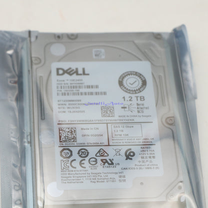 1PCS DELL 1.2TB 12Gb/s 2.5" 10K Enterprise Hard Drive ST1200MM0099 HDD