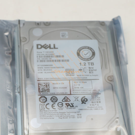 1PCS DELL 1.2TB 12Gb/s 2.5" 10K Enterprise Hard Drive ST1200MM0099 HDD
