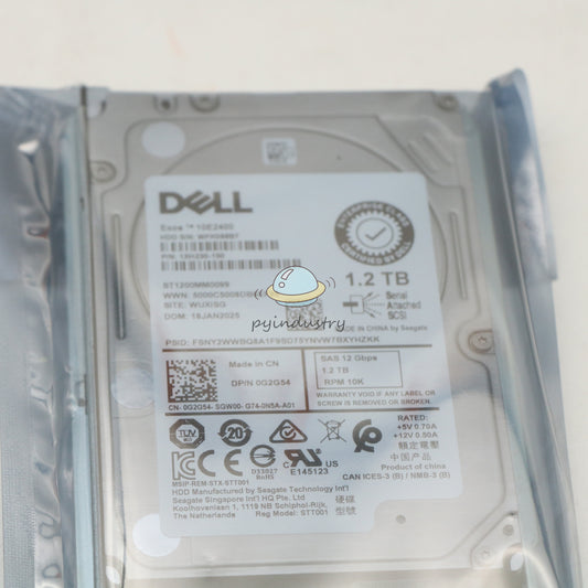 1PCS DELL 1.2TB 12Gb/s 2.5" 10K Enterprise Hard Drive ST1200MM0099 HDD