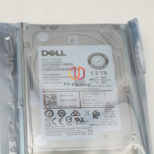 DELL 1.2TB 12Gb/s 2.5" 10K Enterprise Hard Drive ST1200MM0099 HDD 1PCS