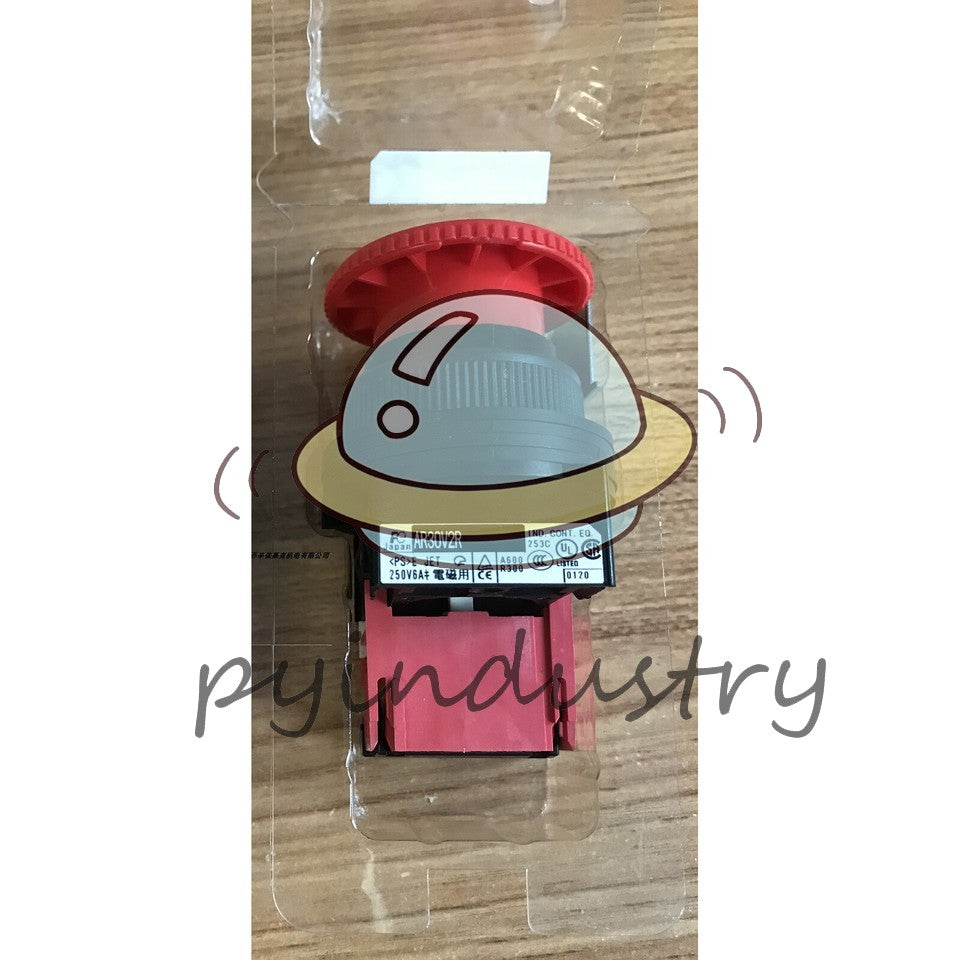 Fuji AR30V2R-02R Emergency Stop Button Switch AR30V2R02R 1PC