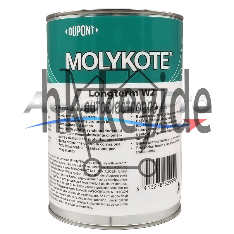 1Pcs Molykote DUPONT DOW CORNING Longterm W2 Grease 1kg SAFE RELIABLE