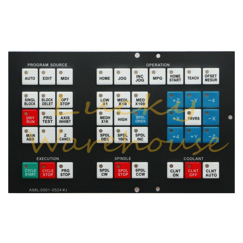 A98L-0001-0524#J Membrane Keypad Film For Fanuc