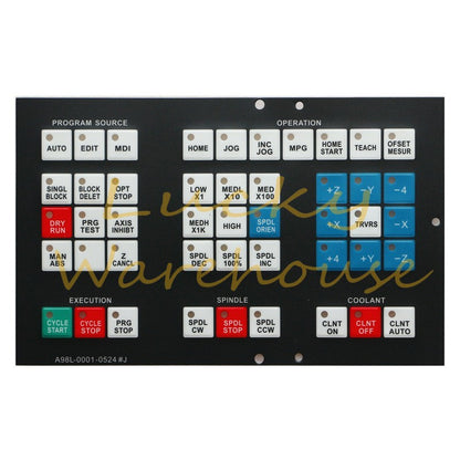 A98L-0001-0524#J Membrane Keypad Film For Fanuc