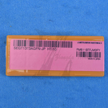 10PCS/Box New MITSUBISHI SEGT13T3AGFN-JP HTI10 Carbide Insert - MITSUBISHI
