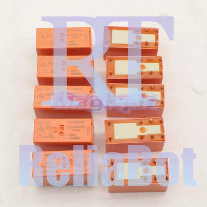 10PCS 24V 8pins SCHRACK RT314024 16A 250VAC Tyco Relay /RS [1]