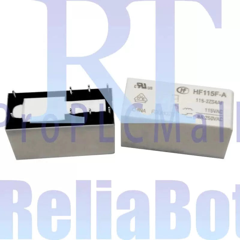 10PCS HongFa HF115F-A-115-2ZS4AF 115VAC Power Relay 8A 250VAC 8Pins~ [1]