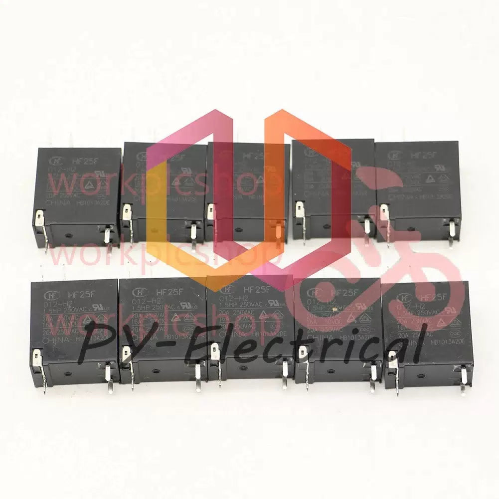 10PCS HongFa JQC-25F HF25F-012-H2 12VDC Power Relay 3 Pins 20A 250VAC #US [1]
