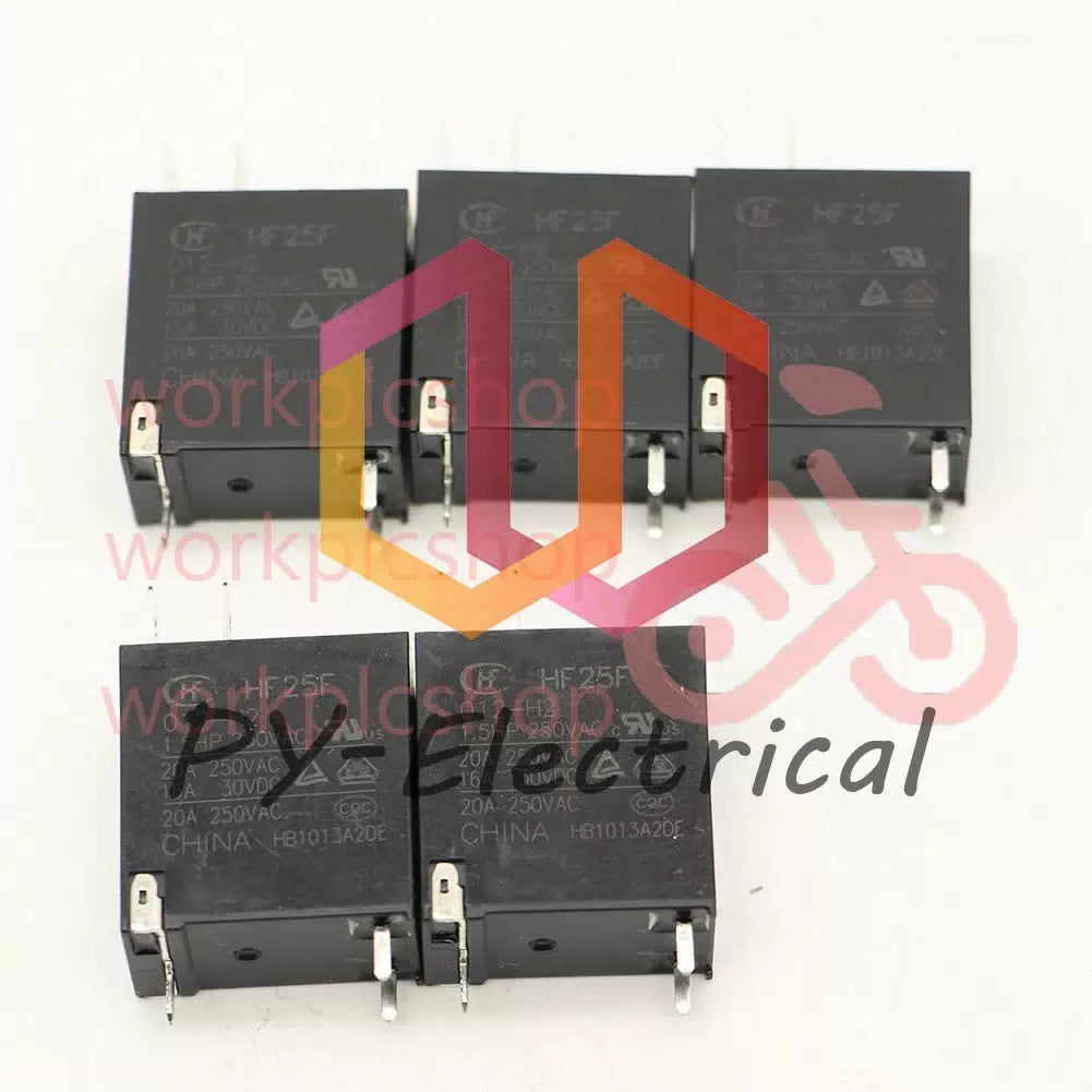 10PCS HongFa JQC-25F HF25F-012-H2 12VDC Power Relay 3 Pins 20A 250VAC #US [2]